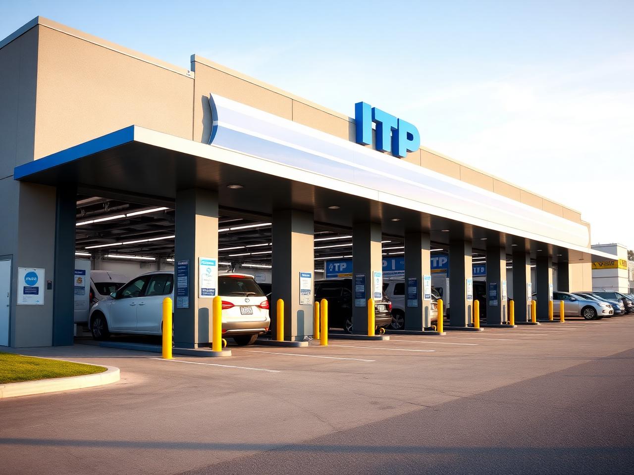 Exterior stație ITP